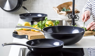 Pans without Teflon and PFAS