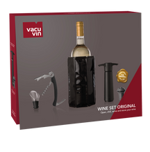 Vacu Vin Wine Set Original - Black - 5 piece set