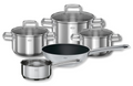 Rosle Pan Set Moments - Cooking Pots + Lids, Saucepan & Wok ø 28 cm - 5 Piece