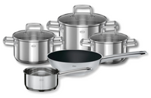 Rosle Pan Set Moments - Cooking Pots + Lids, Saucepan & Wok ø 28 cm - 5 Piece