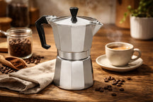 Cookinglife Percolator - Aluminum - 150 ml - Coffee maker for 1-2 cups - Espresso maker