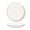 Salt & Pepper Breakfast Plates / Dessert Plates Artisan White ø 20 cm - 4 Pieces