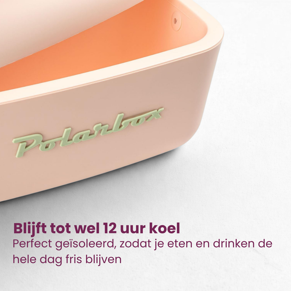 Polarbox Cool Box with Shoulder Strap - Nude Olive Green - 20 Liters