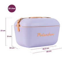 Polarbox Cool Box with Shoulder Strap - Purple Sorbet - 20 Liters