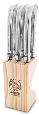 Laguiole Style de Vie Steak knives Premium Line stainless steel - 6 pieces