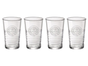 Bormioli Rocco Glasses Officina 1825 - Transparent - 300 ml - 4 pieces