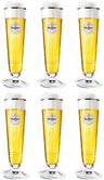 Warsteiner Beer glasses on Foot - 400 ml - 6 pieces