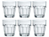Lot De 6 Verres à Pied Bormioli Rocco Florian - Verre Long Drink 43 Cl, Pied Bleu - Moderne Et élégant - 12