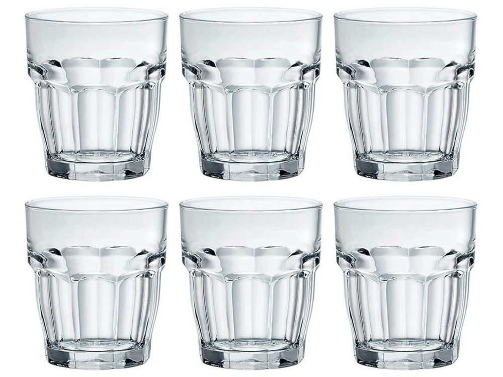 Bormioli Rocco Glass Rock Bar 215 ml - 6 pieces