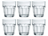 Bormioli Rocco Glass Rock Bar 215 ml - 6 pieces