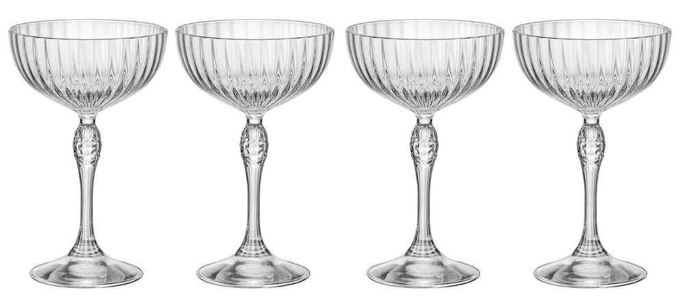 Bormioli Rocco Cocktail glasses America 20's - 220 ml - 4 pieces