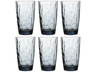 Bormioli Rocco Long drink glasses Diamond - Blue - 470 ml - 6 pieces