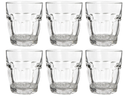 Bormioli Rocco Water glasses Rock Bar - 270 ml - 6 pieces