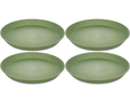 Koziol breakfast plates / Dessert plates Connect Green ø 21 cm - 4 Pieces