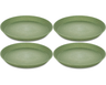 Koziol breakfast plates / Dessert plates Connect Green ø 21 cm - 4 Pieces