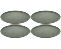 Koziol dinner plates Connect Gray ø 26 cm - 4 Pieces