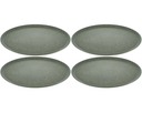 Koziol dinner plates Connect Gray ø 26 cm - 4 Pieces