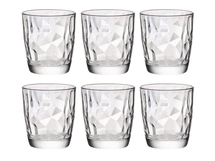 Bormioli Rocco Water glasses Diamond - 300 ml - 6 pieces