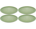 Koziol dinner plates Connect Green ø 26 cm - 4 Pieces