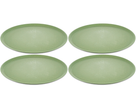 Koziol dinner plates Connect Green ø 26 cm - 4 Pieces