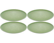 Koziol dinner plates Connect Green ø 26 cm - 4 Pieces