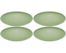 Koziol dinner plates Connect Green ø 26 cm - 4 Pieces