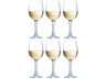 Chef & Sommelier White Wine Glasses Cabernet Tulip - 190 ml - 6 pieces