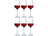 Chef & Sommelier Red Wine Glasses Sublym - 350 ml - 6 pieces