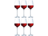 Chef & Sommelier Red Wine Glasses Sublym - 350 ml - 6 pieces