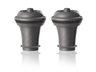 Vacu Vin wine stopper Vacuum Wine Stopper - Gray - 2 pcs.