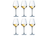 Chef & Sommelier White Wine Glasses Reveal Up - 300 ml - 6 pieces