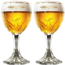 Grimbergen Beer glass on Foot - 330 ml - 2 pieces