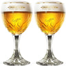 Grimbergen Beer glass on Foot - 330 ml - 2 pieces