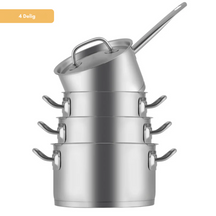 Sola Cookware set Profiline Deluxe - Silver - 4 piece set