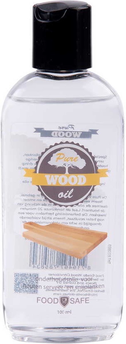 Pure Wood Oil | Maintenance Oil |. Cutting board  Oil | Wood Care | Foodsafe 100 ml