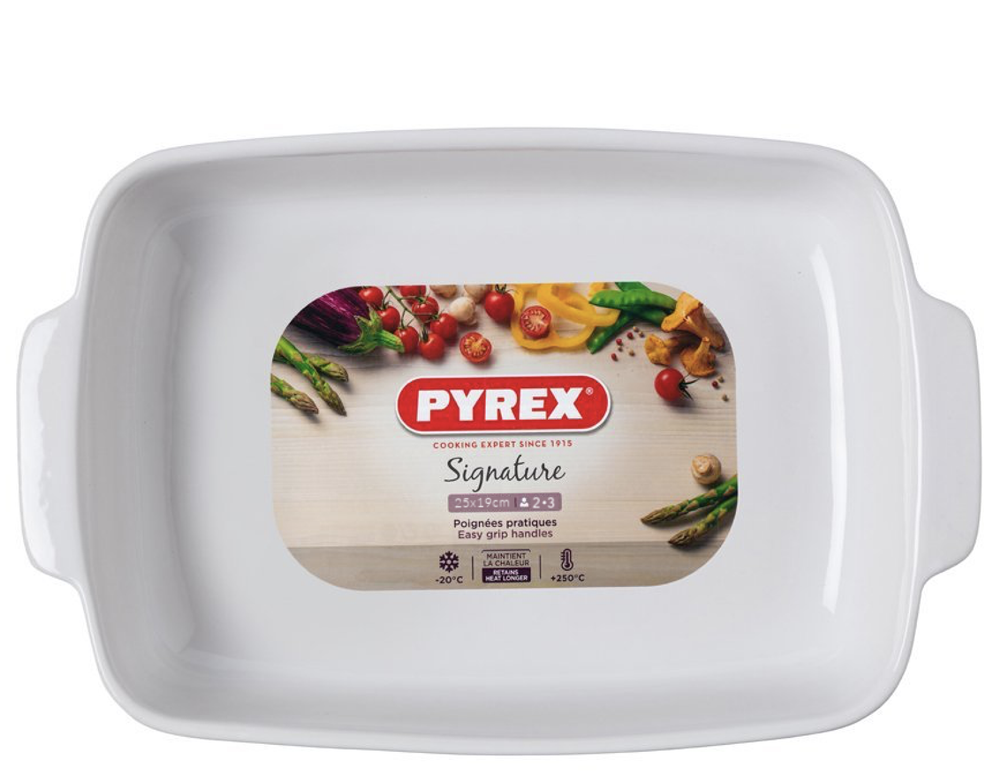 Pyrex Oven dish Signature - 25 x 19 x 5 cm / 1.6 liters