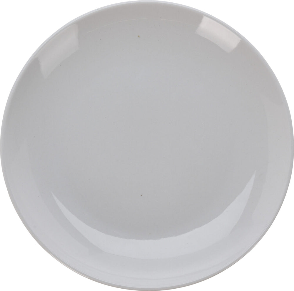 Cookinglife Dinner Plate Porcelain Ø 27 cm - 4 Pieces - Sleek Modern Plate White