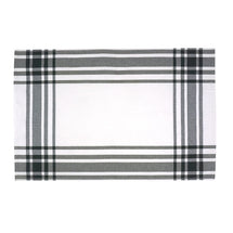 KOOK Tea towel Stripe Gray 60 x 60 cm