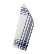 KOOK Tea towel Stripe Blue 60 x 60 cm