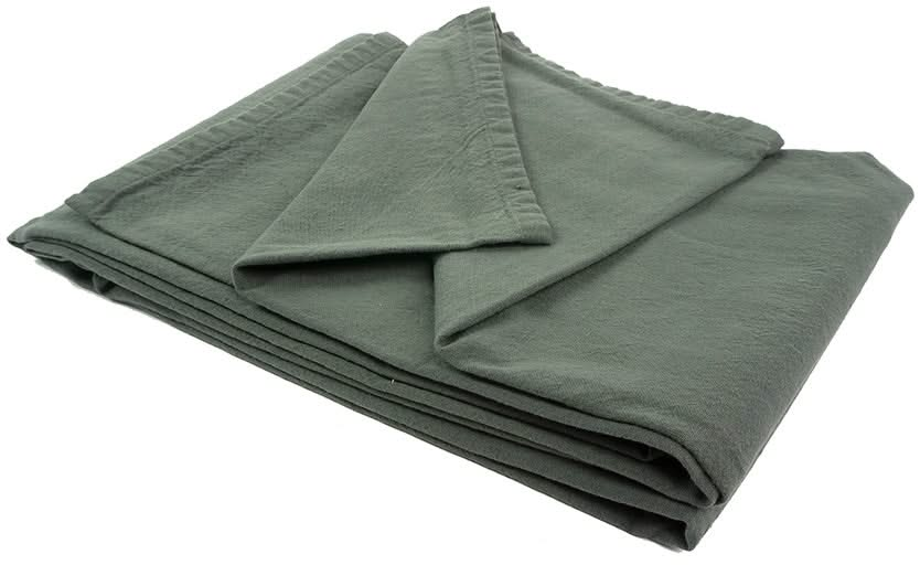 KOOK Tablecloth Washed Dark Gray - 140 x 300 cm