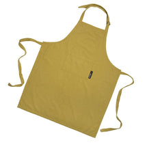 KOOK Kitchen Apron Washed Uni Mustard 90 x 70 cm