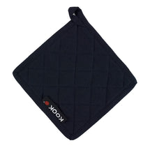 KOOK Potholder Washed Navy 21 x 21 cm