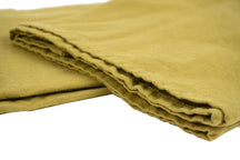 KOOK Tablecloth Washed Mustard - 140 x 300 cm