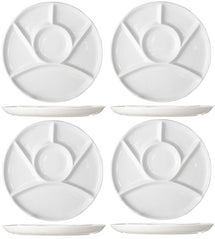 Cosy & Trendy Gourmet plates 6 compartments ø 23.5 cm - 4 Pieces