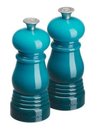 Le Creuset Mini Salt and Pepper Set - Deap Teal - 12 cm