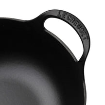 Le Creuset Wok pan / Balti Dish - Matte Black - ø 24 cm / 2.7 liter - enameled non-stick coating