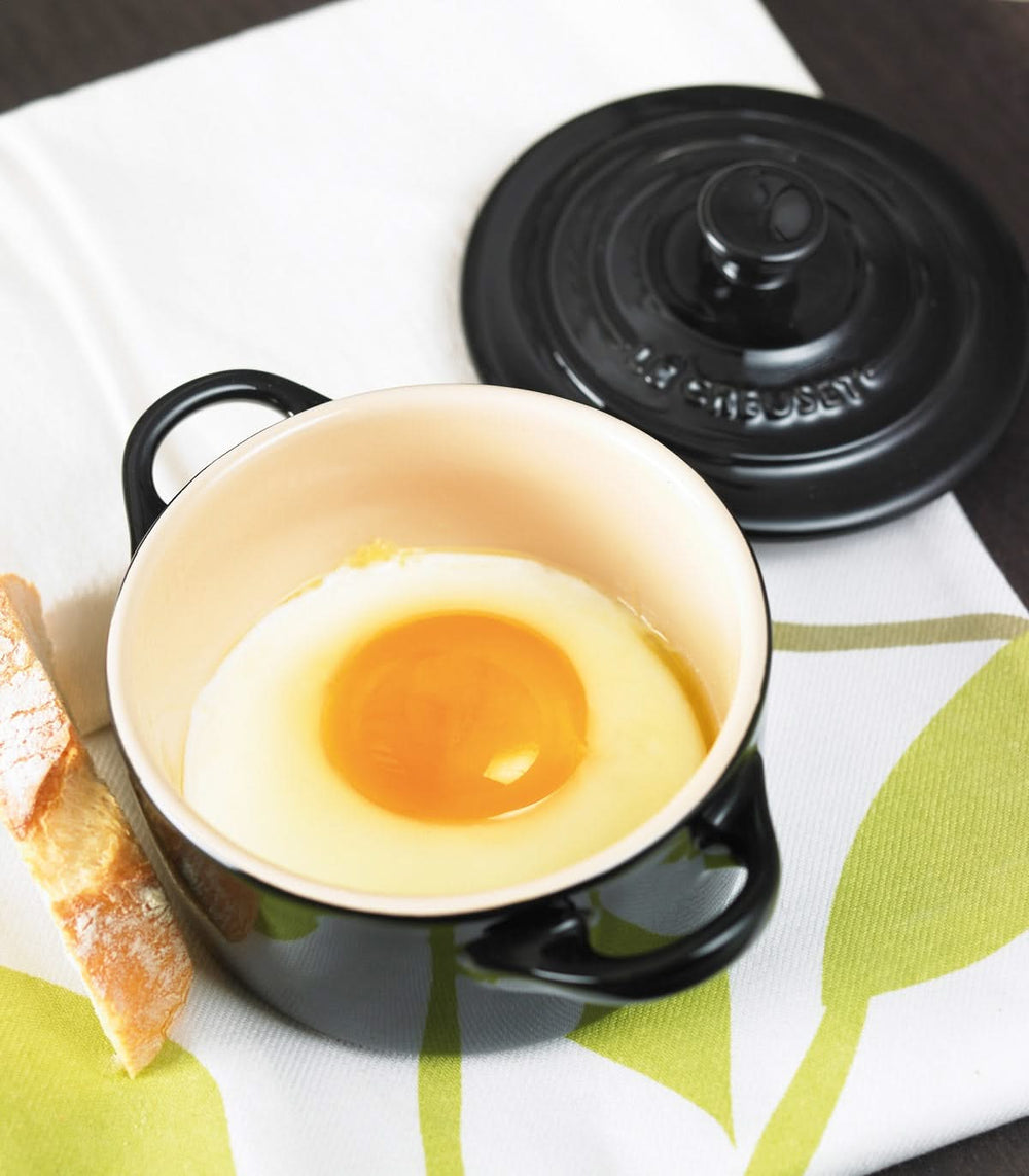 Le Creuset Serving pan / Mini Casserole Signature - Ebony black - ø 10 cm / 250 ml