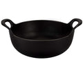 Le Creuset Wok pan / Balti Dish - Matte Black - ø 24 cm / 2.7 liter - enameled non-stick coating