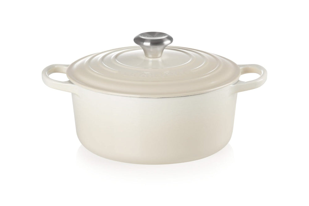 Le Creuset Casserole Signature - Meringue - ø 24 cm / 4.2 liter