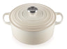 Le Creuset Casserole Signature - Meringue - ø 24 cm / 4.2 liter